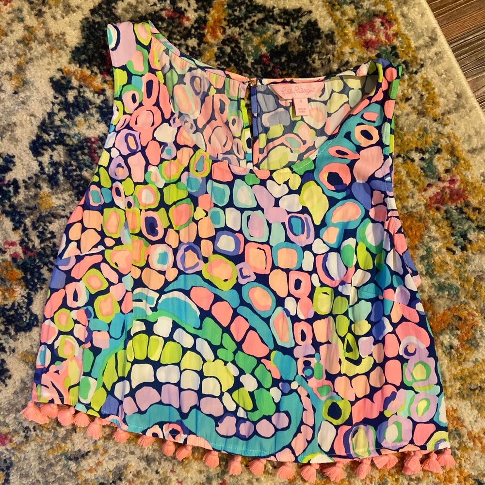 EUC Lilly Pulitzer crop top